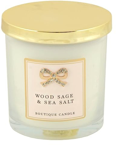 Lesser & Pavey Wood Sage & Sea Salt Scented Candle | Gift candle, home fragrance, all occasions