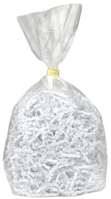 5 x Füllmaterial weiß - 30 g pro Packung- Geschenkverpackung - Deko - Papier für Geschenkkorb - Präsentkörbe -
