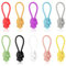 TPTGIAR 10 PCS Magnetic Cable Ties, Silicone Palm Shaped Magnetic Cable Clips, Multi-Functional Cable Organiser, Reusable Magnetic Ties for Managing and Bundling Wires Chargers Office Home