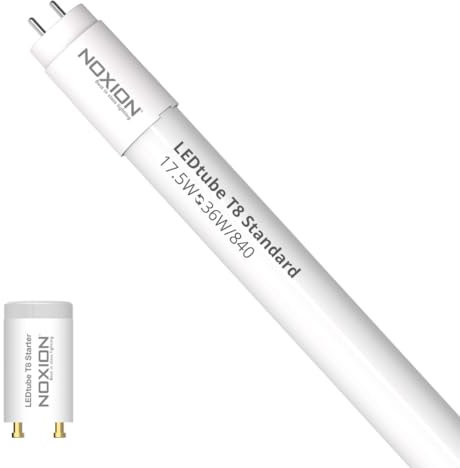 Noxion LED Röhre T8 Avant (EM/Mains) Standard Output 15W 1800lm - 840 Kaltweiß | 120cm - Ersatz Für 36W