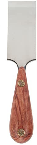 Haltbarer Holzgriff, professionelle Edelstahl Leder Rasiermesser, Präzisions-Leder-Schneidwerkzeug