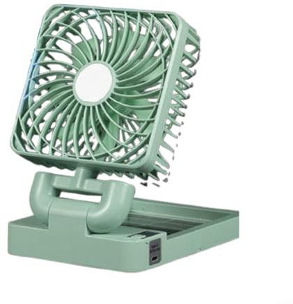 BlissfulAbode Solar-Auto-Ventilator, 12/24 V, 360 ° verstellbar, USB-betrieben, 3 Geschwindigkeitsstufen, geräuscharmer Betrieb für Auto, Armaturenbrett, Heimbüro, Grün 1
