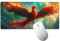 Sueño Alfombrilla Ratón XXL 500x250 mm, Alfombrilla Escritorio Mouse Pad de Goma Antideslizante, Fénix Mouse Pad Grande Gaming, Alfombrilla Antideslizante, Desk Mat para Jugadores, PC, Oficina H-689