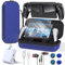 Accessories Set for PlayStation Portal, EVA Travel Case for PS Portal Consoles, Portable Charging Dock, TPU Cover Case with Kickstand, 4 Thumb Grip, 2 HD Screen Protectors, Wired Headset for PS5