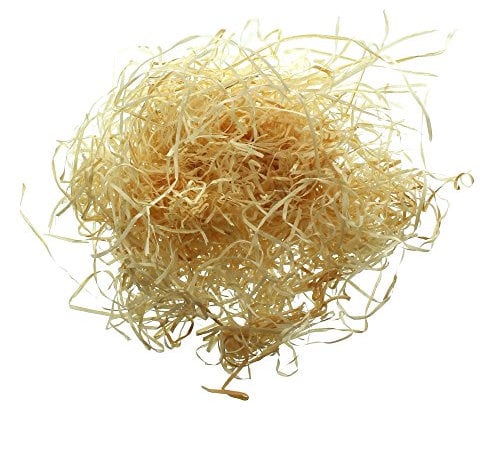 FRANK FLECHTWAREN Holzwolle Natur, 10 kg