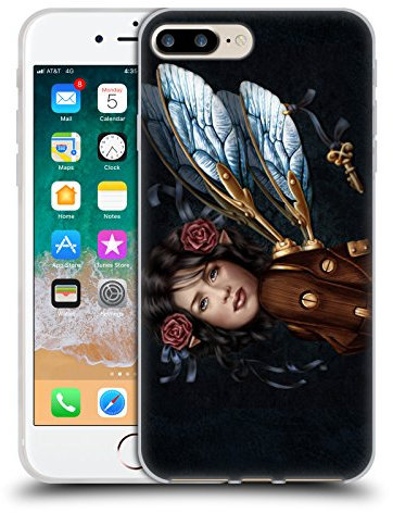 Head Case Designs Officially Licensed Brigid Ashwood Unlocked 2 Steampunk Gel Case [Military Grade Protection] Compatible with Apple iPhone 7 Plus/iPhone 8 Plus and Compatible with MagSafe