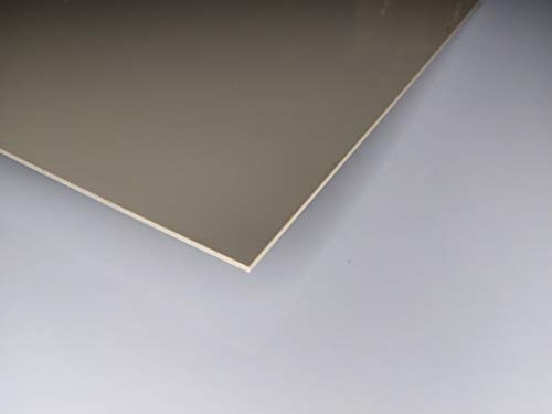 Platte aus PP, 1000 x 495 x 2 mm grau Zuschnitt Polypropylen alt-intech®