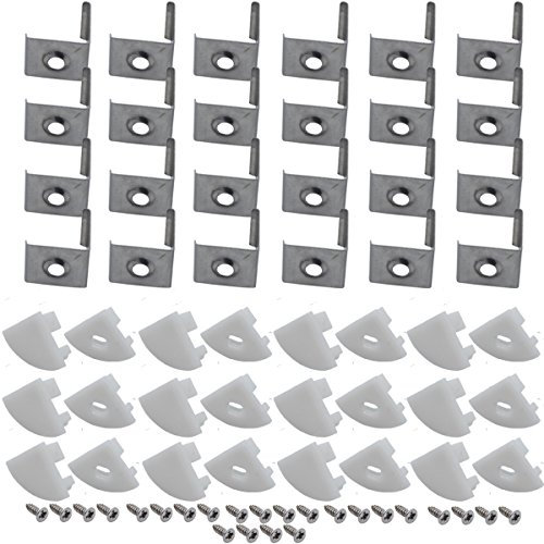 Befestigung Hardware Clips Schrauben und Endkappen für litever ll-017-ds
