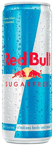 Red Bull Energy Drink Sugar Free, 355 ml, Single Can
