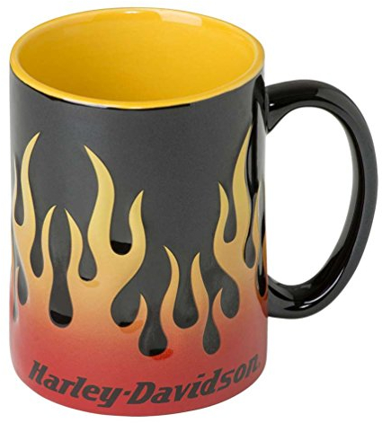 Harley-Davidson H-D Core Sculpted Flames Mug Becher