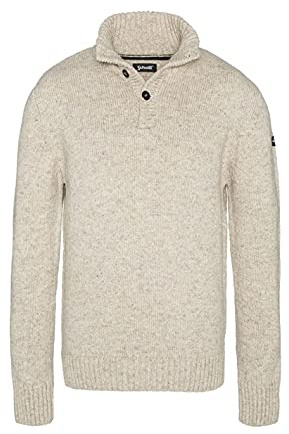 Schott Nyc Ploutrider4, Maglione Uomo, Beige (Naturel), M