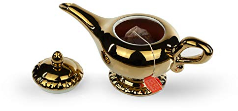 Aladdin Disney Genie Lamp 32oz Ceramic Teapot