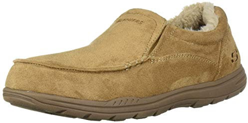 Skechers Men's Expected X Slipper, Tan, 6 UK