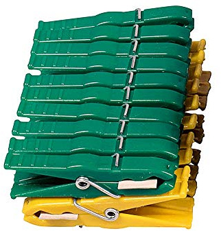 Helo Wäscheklammern Luran, 20er Set x 5 Packs = 100 Stück