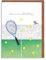 Lottie Murphy Tennis-Geburtstagskarte – „Have an ace Birthday!“ – Karte für Ihn – Karte für Sie