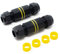 Waterproof Outdoor Cable Connector IP68 Junction Box External Inline 2 Way Mains Electrical Weatherproof Block - Pack of 2 (4 Pole)