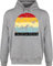 Hoodie Herren Pullover Männer - Vintage Bergverliebt - schwarz - L - Grau meliert - Sport Berg Pulli Berge