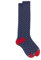 Calze lunghe uomo cotone leggero royal fantasia pois