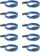 ETEC Professional 10x XLR Audio Kabel 5m - Mikrofonkabel, DMX Kabel, Symmetrische XLR Kabel für Musik, Lichttechnik, und DJ-Equipment