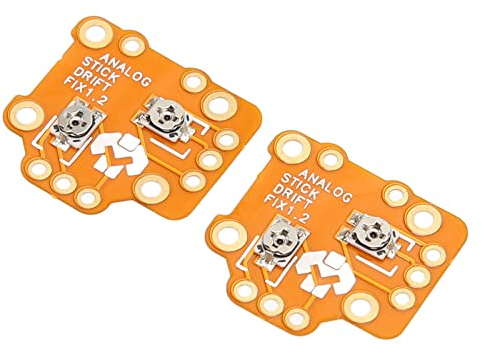Mavis Laven 2 Stück Gamepad-Kalibrierungsplatte, Universell für PS4 XBOX ONE Switch-Gamecontroller, Controller-Griff, Analoger Stick, Drift-Fix-Mod, Intelligenter Chip