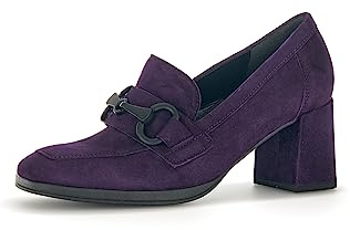 Gabor Damen Slipper, Frauen Slip On,Best Fitting,College Schuhe,Businessschuhe,Slip-ons,Mokassins,Halbschuhe,Slides,Loafer,Purple,41 EU / 7.5 UK