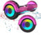 ELEKGO Hoverboard 6,5 Zoll mit Bluetooth-Lautsprecher Selbstbalancierender Roller, Bunter Motor, LED-Leuchten für Kinder (Rose)