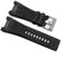 SCHIK 32 x 17 mm echtes Leder mit Edelstahl-Verschluss Uhrenarmband für Diesel DZ4246 DZ1273b Armband, 32-17mm black clasp, Achat