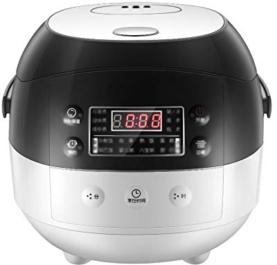 RajoNN Olla Arrocera Eléctrica 2L Olla Arrocera Inteligente con Panel IDM Interior Antiadherente De Doble Cara Fácil De Limpiar