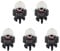 MCHNIC 5x Kraftstoffpumpe Primer Benzinpumpe für Dolmar PS-34 PS-36 PS-41 PS-45 MS-30 MS-31 Motorsäge Ersetzt # 369155010