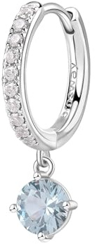 Brosway Fancy Creolen für Damen aus 316L Edelstahl mit Zirkonia, Größe: 2,5 cm, FCL83