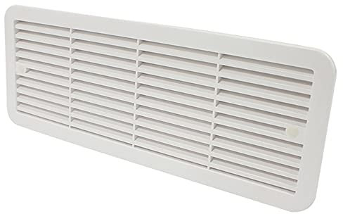 DKSooozs RV Side-Mounted Air Outlet Cover RV Radiator Exhaust Fan RV Dust-Proof Vents for RV Trailers Caravans Campers,1Pcs
