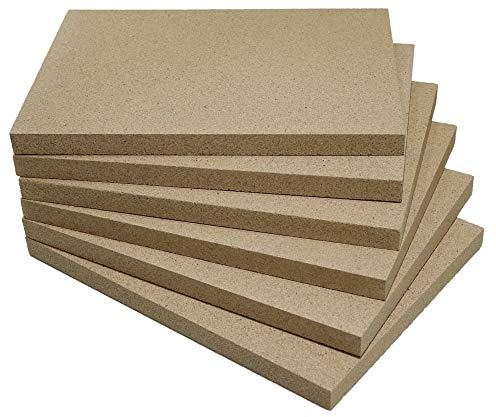 Vermiculite-Platte SENDEO 25 mm Stärke | 500 x 300 mm (6 Stück)