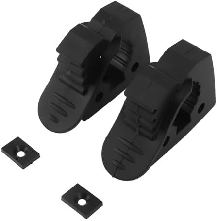 2PCS Shovel Holder, Quick Release Rubber Clamp Mounting Bracket Fits for 1 1/7 Inch to 1 3/7 Inch Diameter Tools Quick Fist Clamp