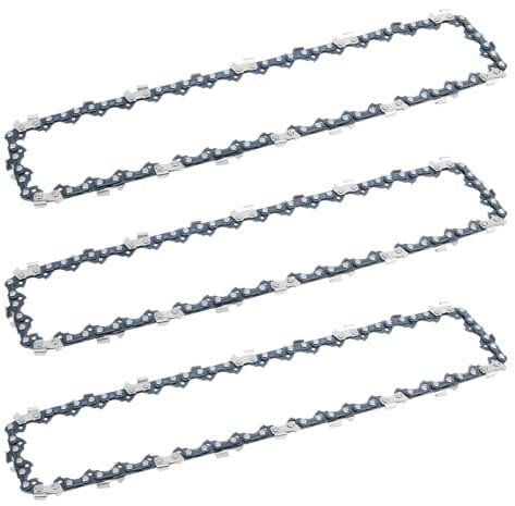 10 Pole Saw Chain Replacement for EGO 56V Pole Saw Model PSA1000,MPS1000,MPS1001,PPSX2504, AC1000 Chain Saw Blade,40 Drive Links 0.043 Gauge 3/8 LP Pitch (3 Pack)