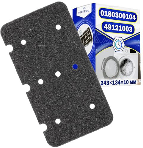 Filter für den Wärmetauscher des Trockner mit Originalcode 49121003 0180300104 für Candy für Hoover - MONTERAL