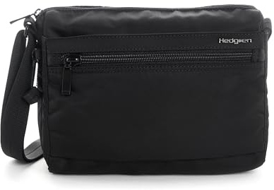 Hedgren EYE Damen Umhängetasche mit RFID Schutz – Kleine Crossbody Tasche wasserabweisend mit Reißverschlusstaschen & verstellbarem Gurt – 22 cm