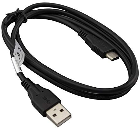 caseroxx USB-Kabel, Datenkabel für Sony Xperia XA1, USB-Kabel als Ladekabel oder zur Datenübertragung in schwarz