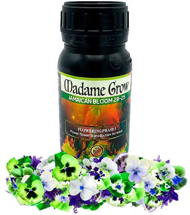 MADAME GROW - Fertilizzante Organico - Fertilizzante per la fioritura - Jamaican Bloom - (250ML)