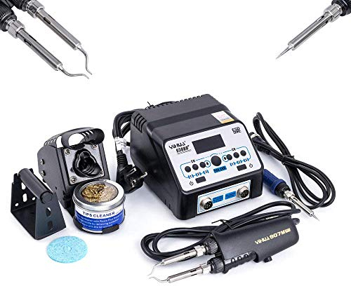 YIHUA 938BD+ Pinzettenlötstation Twizzers Lötstation Löt-/Entlötpistole 150W 480C