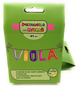 VIRCA Palloncini con Nomi Viola