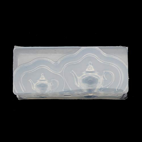 GUMEI Cute Mini Teapot Silicone Resin Molds Earrings Pendant Necklace Jewelry Tools