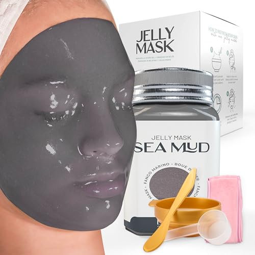 BRÜUN Peel Off Gelee Masken Premium Hydro Jelly Mask Meeresschlamm | 652g Gesichtsmasken Beauty Gesichtspflege
