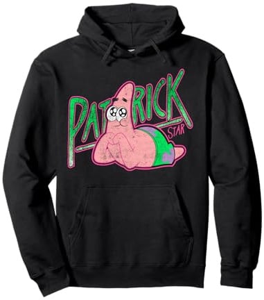 SpongeBob Schwammkopf Patrick Star Klassisches Süßes Lächeln Pullover Hoodie
