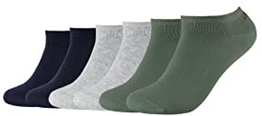 s.Oliver Unisex Sneakersocken 6er Pack 35/38 sea spray