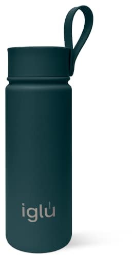 iglu Reusable Coffee Cup | Thermal Insulated Stainless Steel Travel Mug with Lid | Double Walled - Great for Hot & Cold Drinks | His & Hers Premium Eco-Friendly Gift (Atlantis, 20oz)