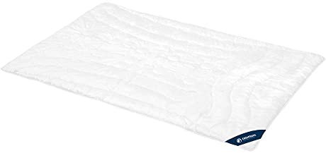 casimum® luxuriöse Kamelhaardecke | extra leichte Sommerdecke, Naturhaardecke | 200 x 200 cm | Füllung: 100% weicher Kamelhaar Flaum | Bezug: 100% Baumwolle | allergikerfreundlich | Made in Germany