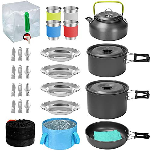 Generic Juego de utensilios de cocina para camping, kit de medición para camping, juego de cocina, accesorios de camping