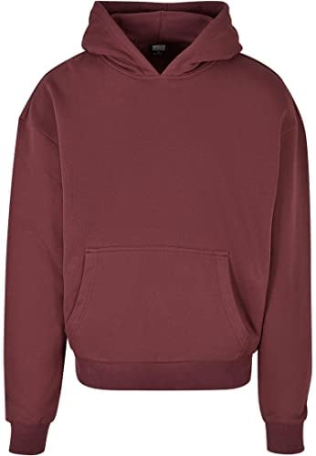 Urban Classics Herren Kapuzenpullover Ultra Heavy Hoody Cherry M