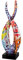 Casablanca Deko Figur Skulptur Flamme XL - Moderne Kunst Dekoration aus Kunstharz - Street Art Design - Mehrfarbig Höhe 36 cm