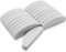 20 PCS Buffer Blocco per Unghie in Gel Acrilico, 100/180 Lime e Buffer per Unghie a Mezza Luna, Buffer per Levigatura per Smalto in Spugna a Doppia Faccia (Grigio)